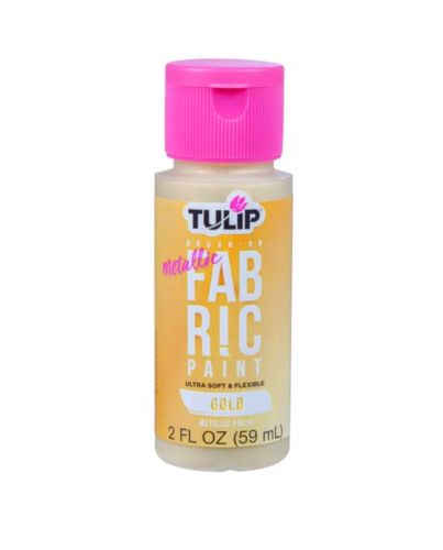 FABRIC PAINT GOLD MATTE 2OZ