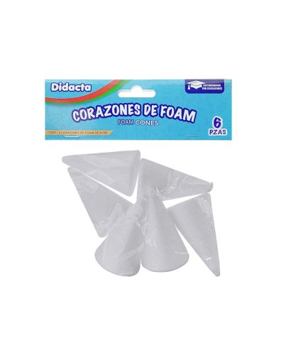 6PC FOAM CONE