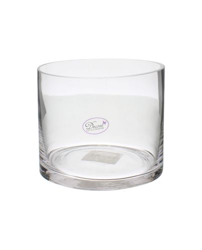 12CM CLEAR GLASS VASE