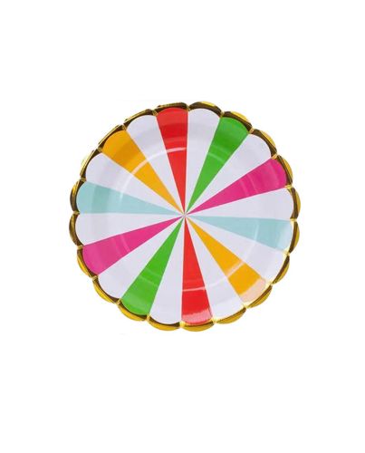 10PC PAPER PLATE 9in