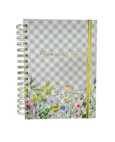 JOURNAL BLOOM W/GRACE 315 LINED PAGES 6.15X8.5in