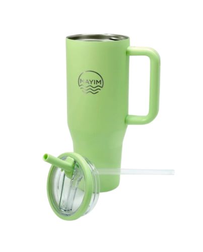 40oz STRAW TUMBLER LIME LEAKPROOF