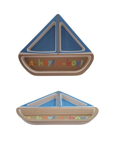 SAILBOAT PLATE (10in x 8.5in x 1in)