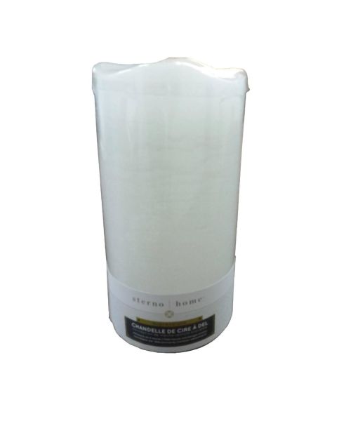 4X8 FLAMELESS CANDLE WHITE